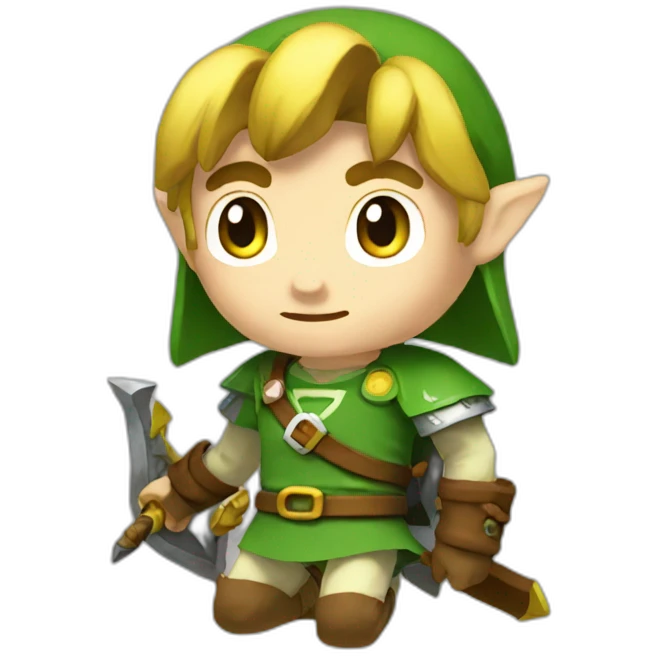 Link from Zelda emoji
