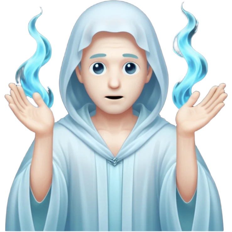 a man that is also a ghost emoji