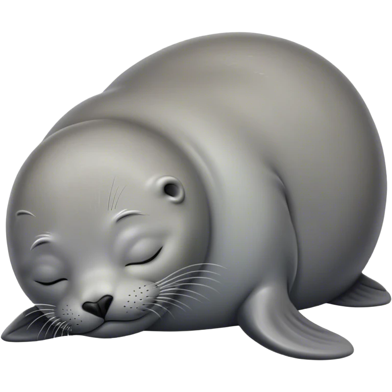 Sleeping seal emoji