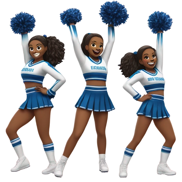 Cheerleaders  emoji