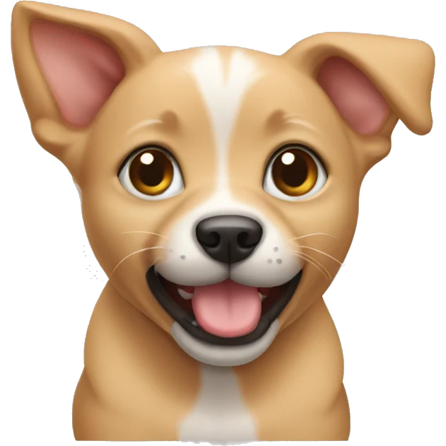 kitten dog mix emoji
