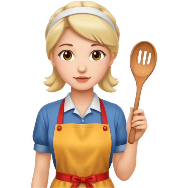 woman with apron emoji