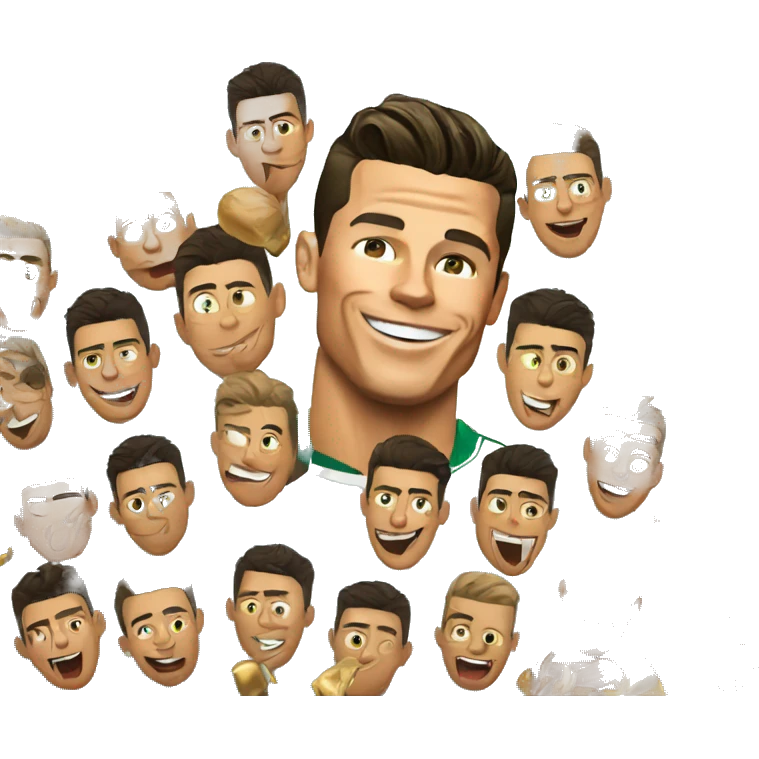 Celebration de cristiano Ronaldo  emoji