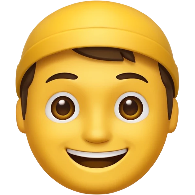 An emoji that have the Roblox man face on the original yellow guy head? emoji