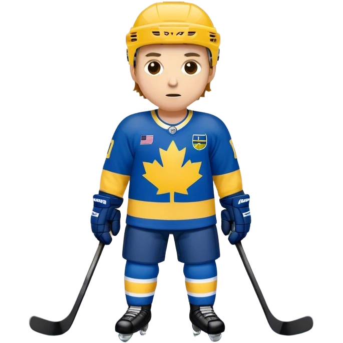 The NHL’s “4 nations face off” between the US, Canada, Sweden, and Finland emoji