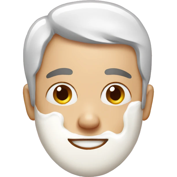 man covered in milk emoji