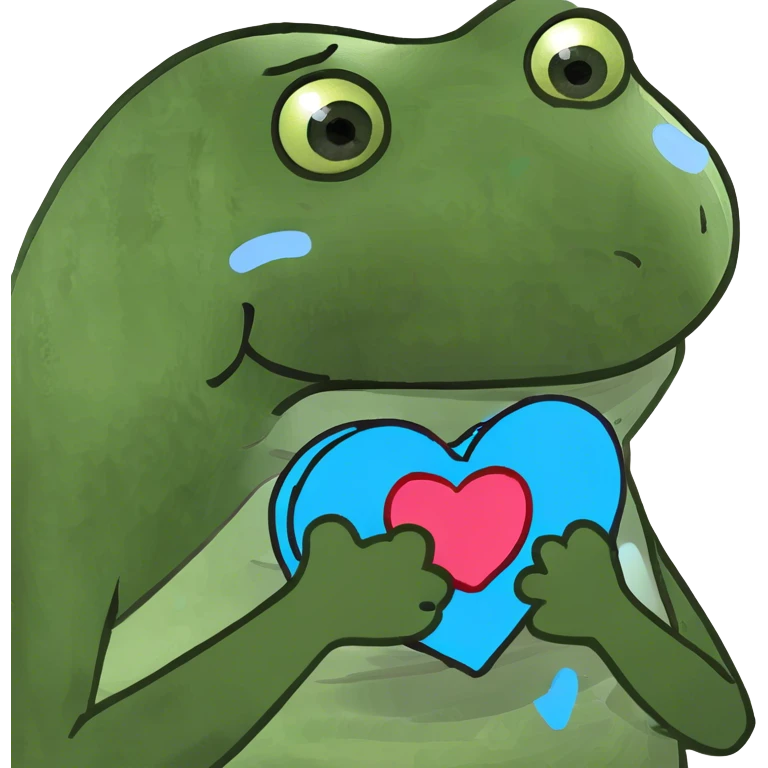 Crying About love emoji