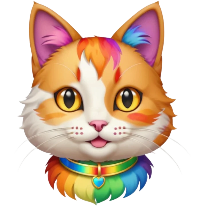 Gay cat emoji