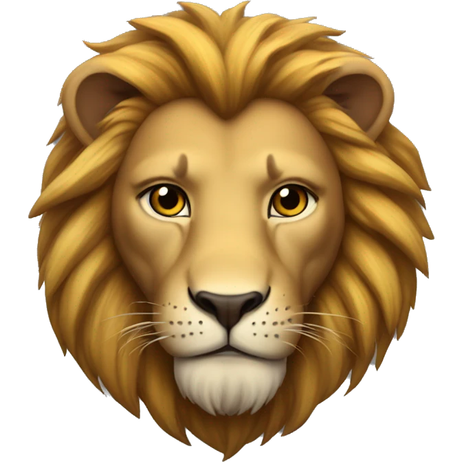 Lion heart  emoji