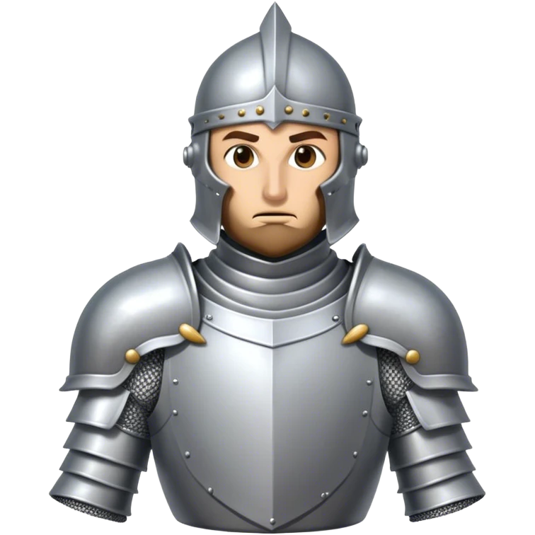 knight bust emoji