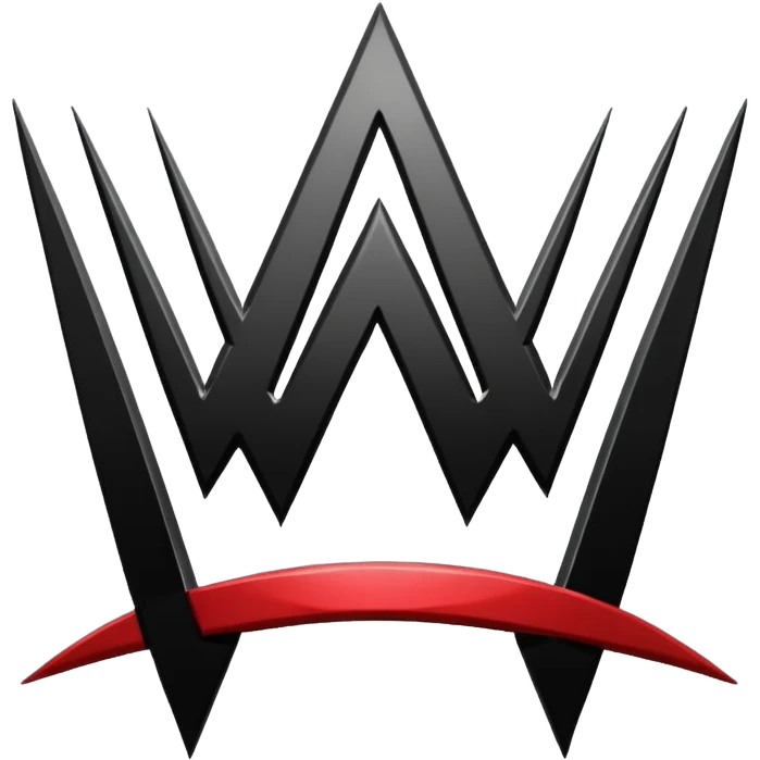 WWE Logo black emoji