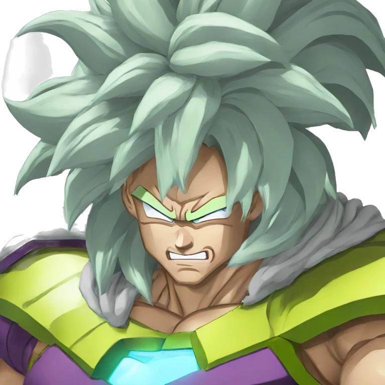 Broly from dragon ball super emoji