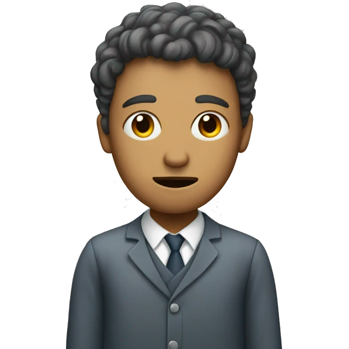 A person who is struggling with AI emoji