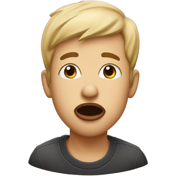 Blowing a kiss emoji