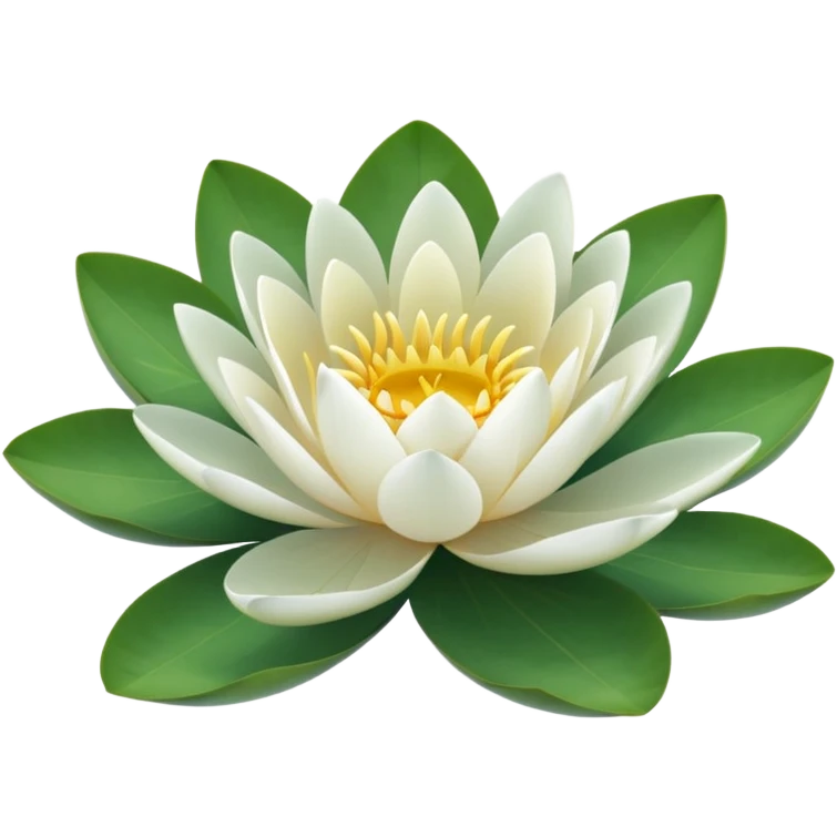 water lily emoji