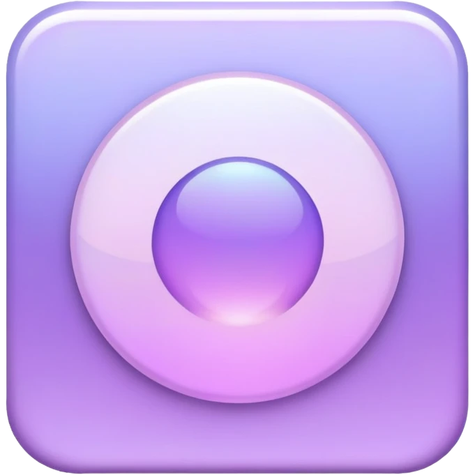 Iridescent pastel purple formal elegant sophisticated cultured neat pretty beautiful nifty app icon emoji