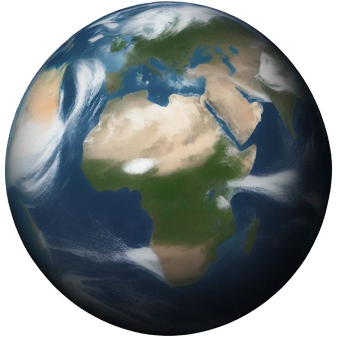 hubble Earth closeup emoji
