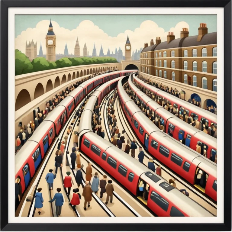 London underground emoji