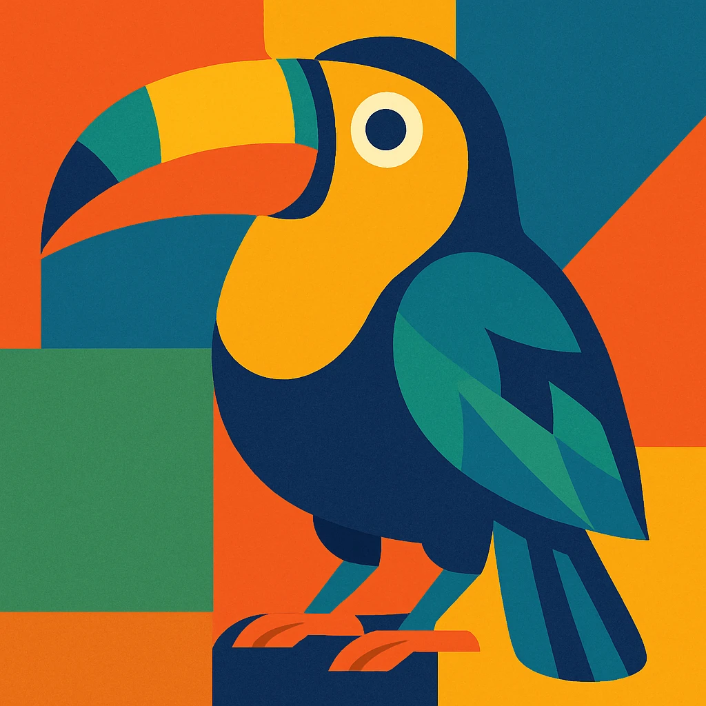 a chlosa, unique style, vibrant toon style emoji