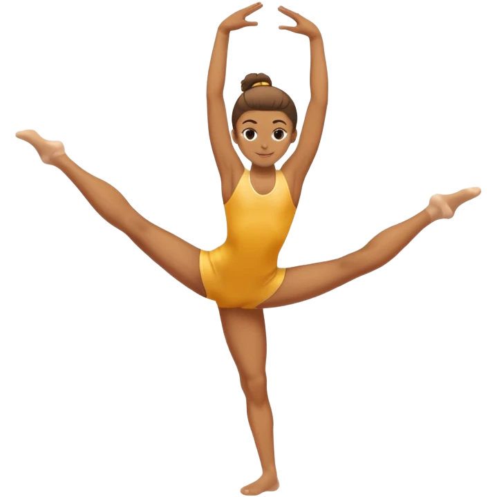 person doing gymnastics emoji