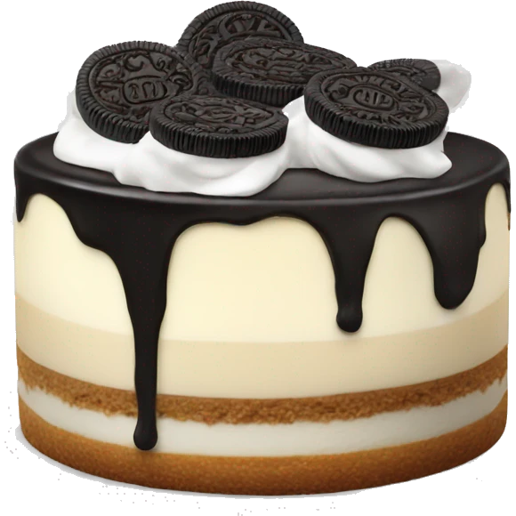 Oreo cheesecake  emoji