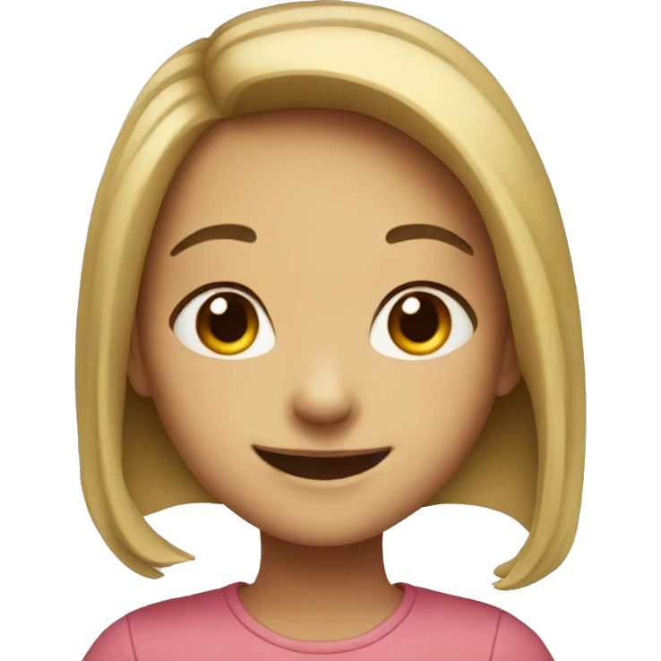 girl smile emoji