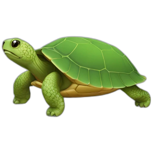 Tortue qui boit emoji