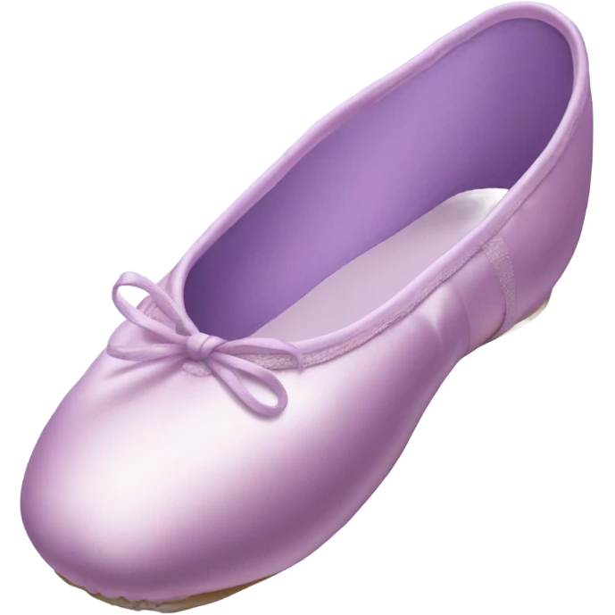 Lilac pointe shoes emoji