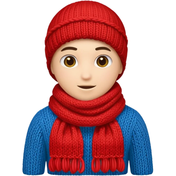 Red scarf emoji