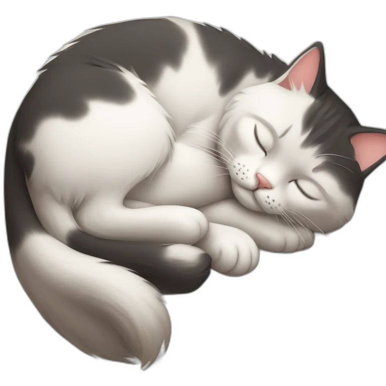 sleeping cat emoji