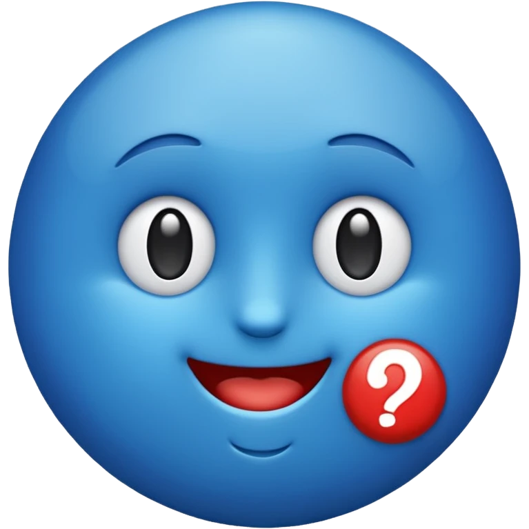 O emoji azul com o selo verificado dentro emoji