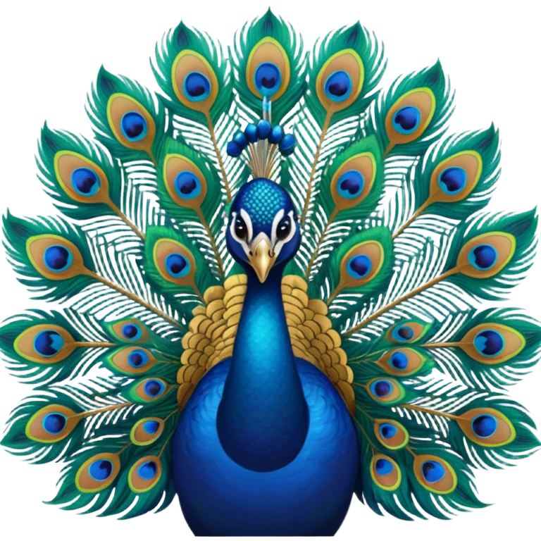 peacock
 emoji