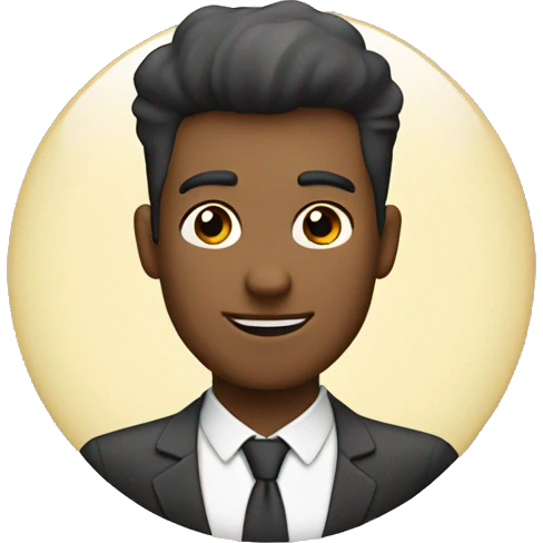 hombre con un corazon  emoji
