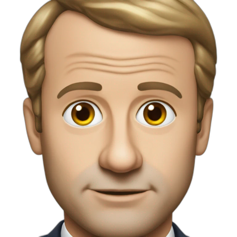 president macron emoji