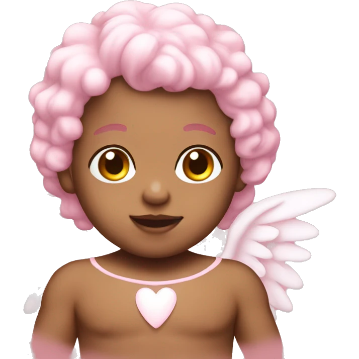 baby pink angel emoji