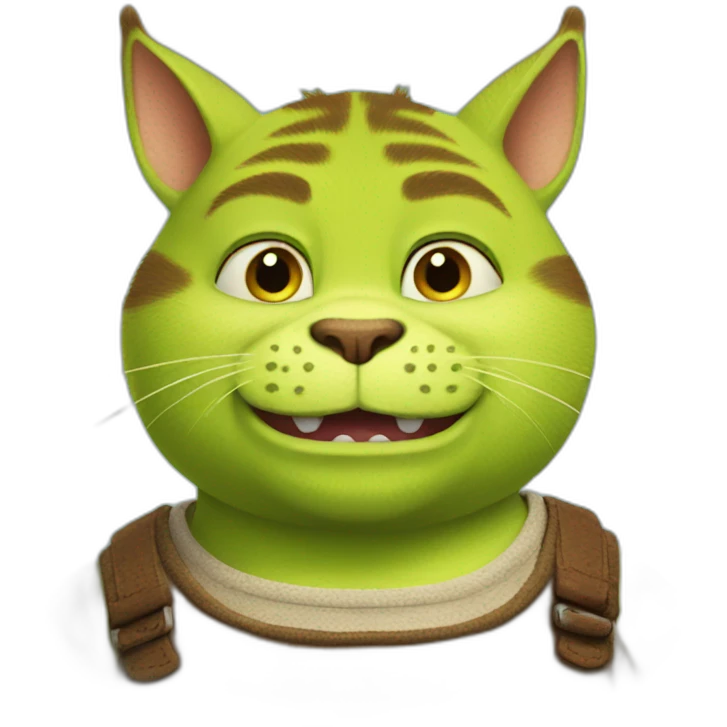 Shrek cat emoji