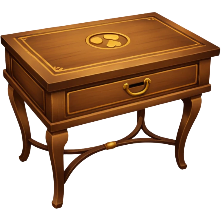 Living room table emoji