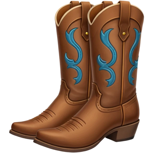 cowboy boots emoji