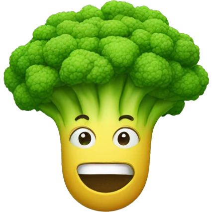 Brokkoli head emoji