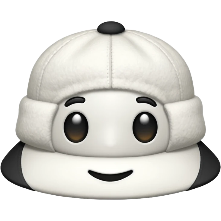 white hat emoji