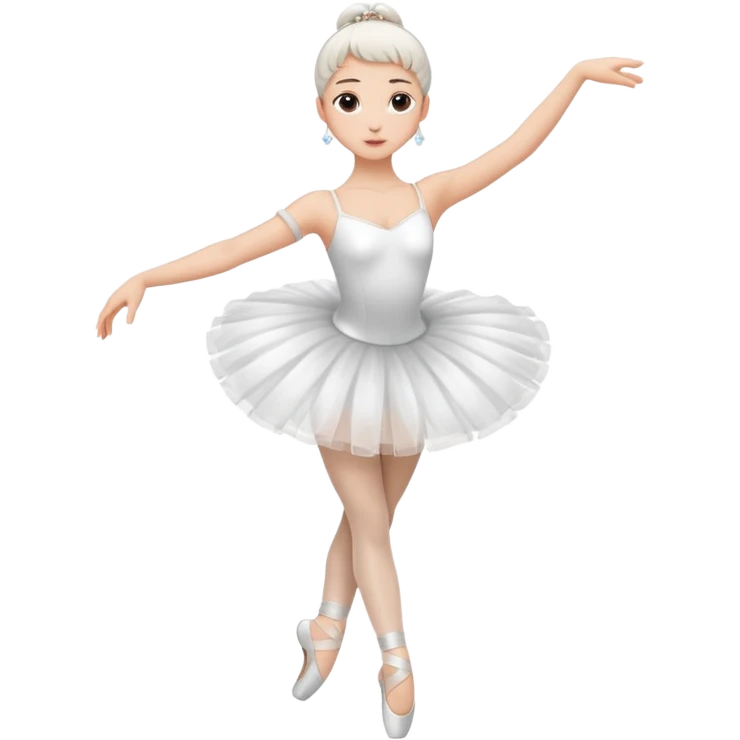 full body balet with tutu emoji