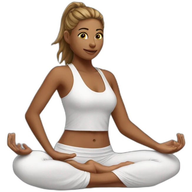 hot yoga emoji