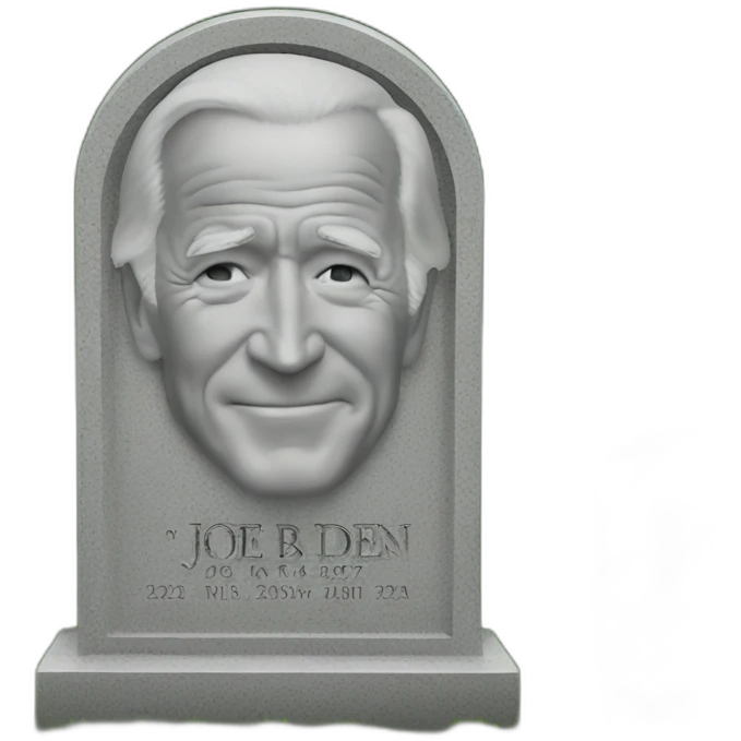 joe biden grave emoji
