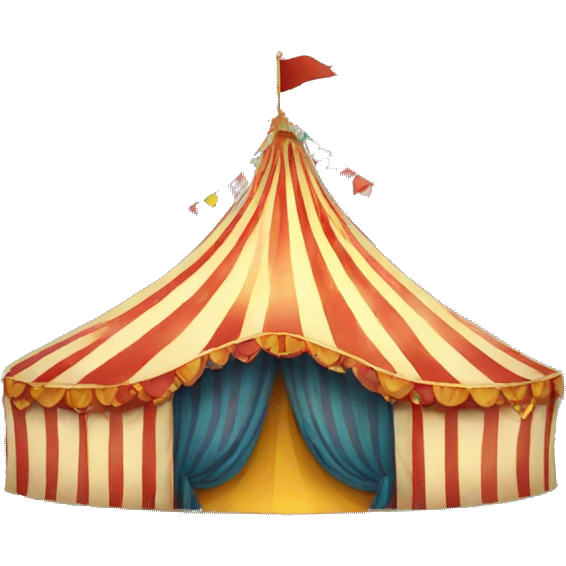circus tent emoji