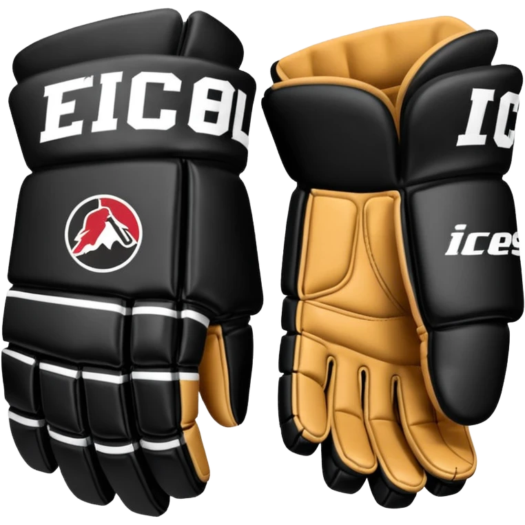 gloves para ice hockey emoji