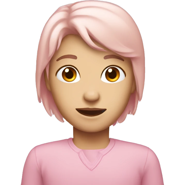 Light pink emoji