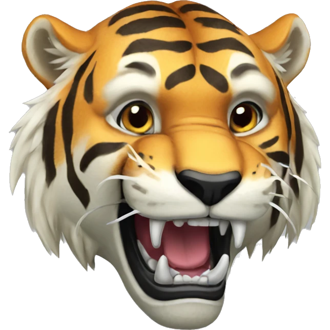 saber toothed tiger emoji