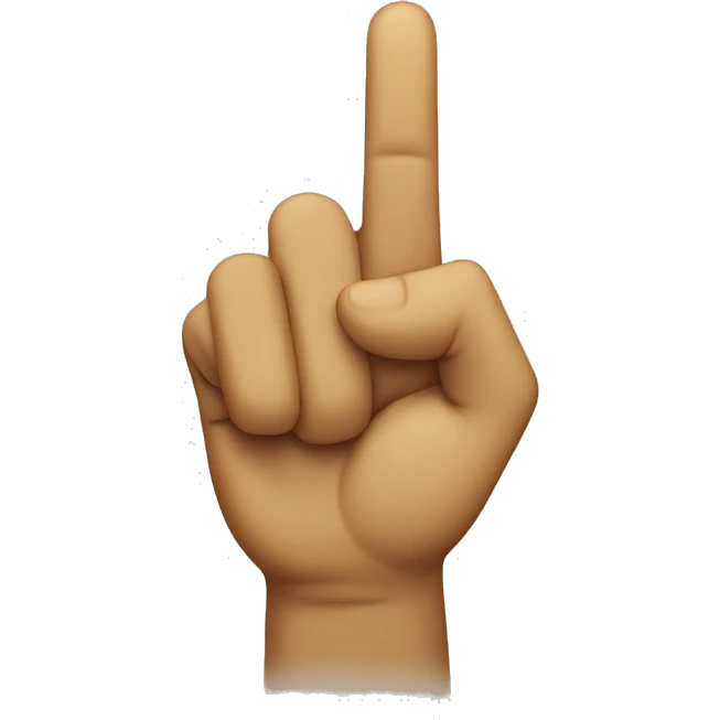 peace sign but the thumbs is sticking outwards emoji