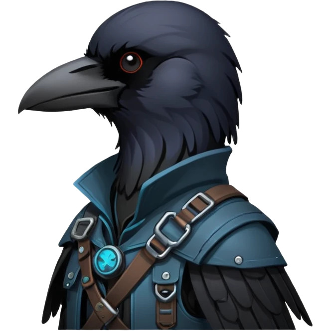 shadowrun technomancer raven emoji