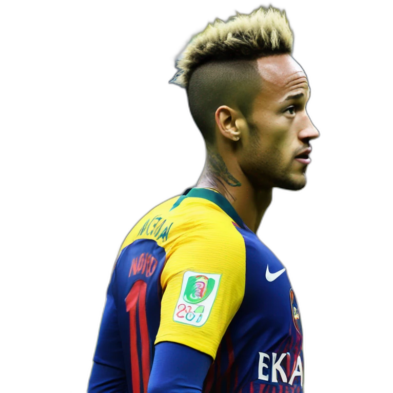 Neymar comendo pipoca emoji
